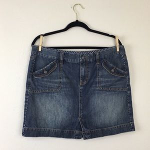 Tommy Hilfiger Denim Miniskirt Size 14